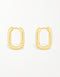 Sterling Silver Hinged Hoops with Gold or Platinum Plating